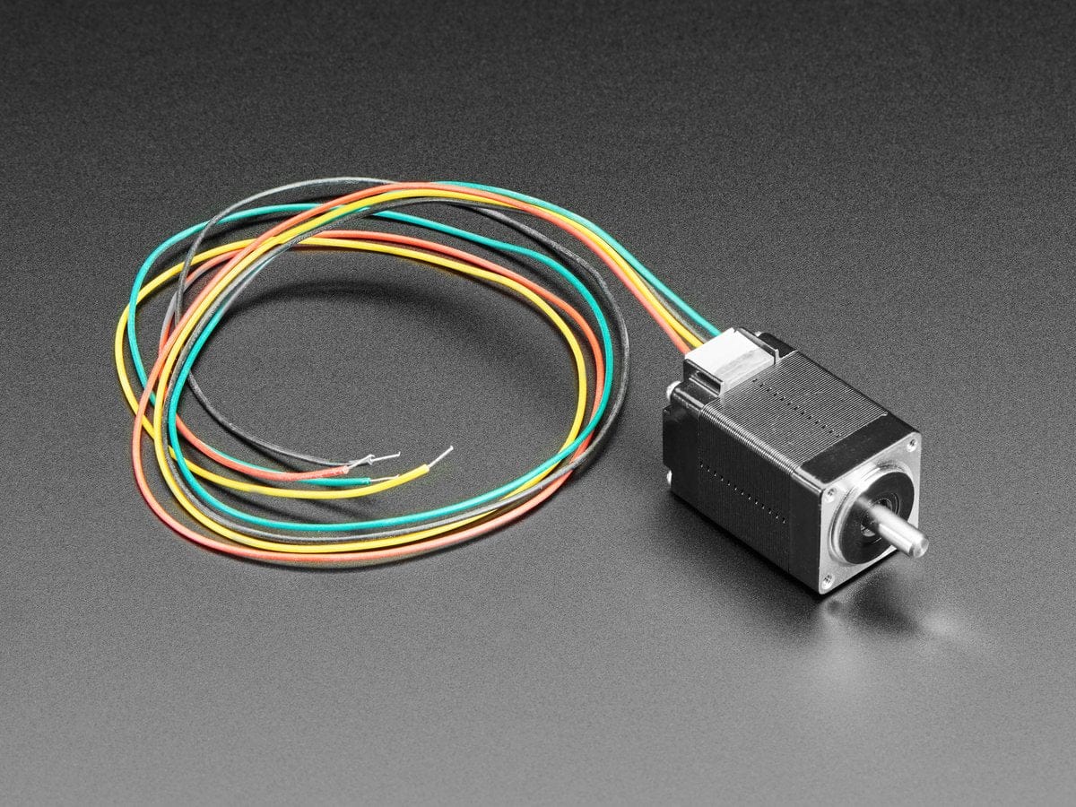 Mini Stepper Motor - 200 Steps - 20x30mm NEMA-8 Size - The Pi Hut