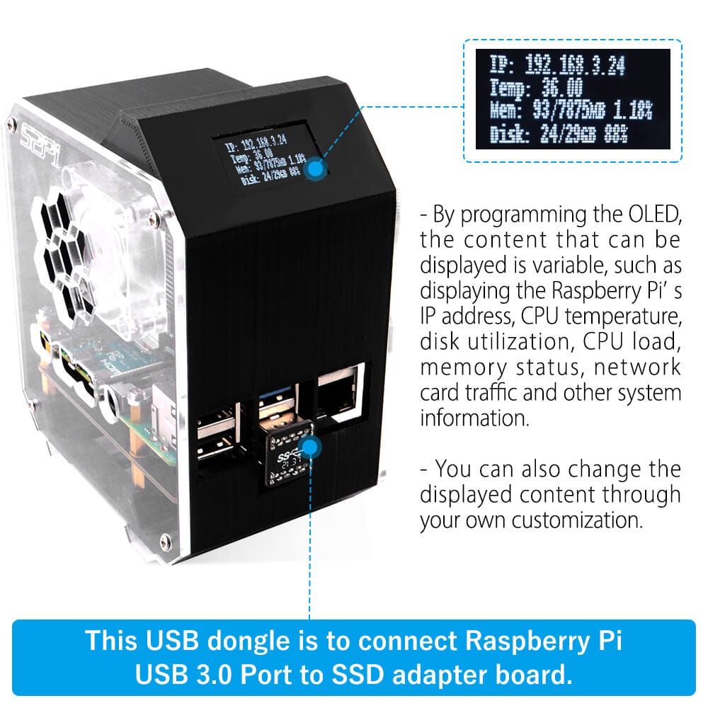 Mini Tower NAS Kit for Raspberry Pi 4 - The Pi Hut