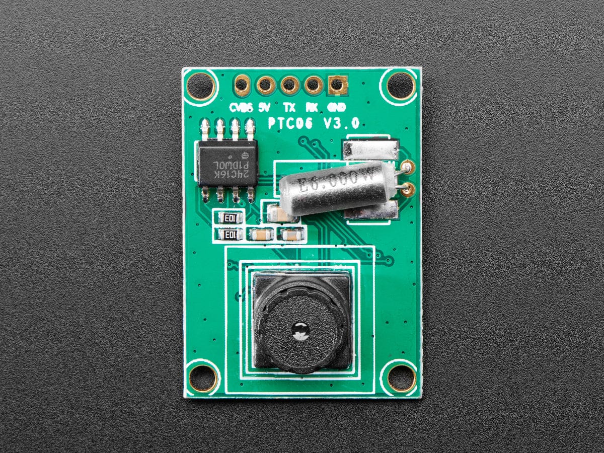 Miniature TTL Serial JPEG Camera with NTSC Video - The Pi Hut