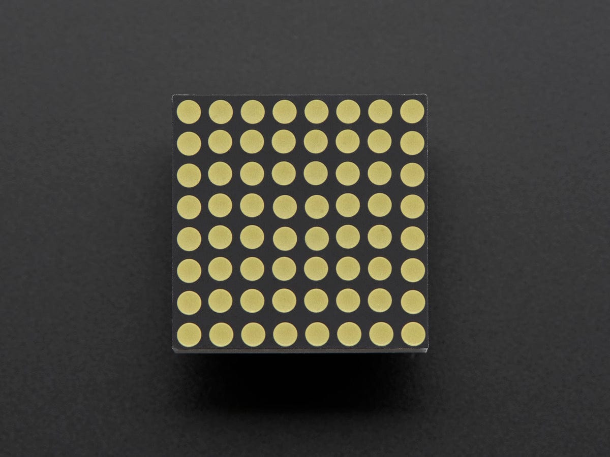 Miniature Ultra-Bright 8x8 White LED Matrix - The Pi Hut