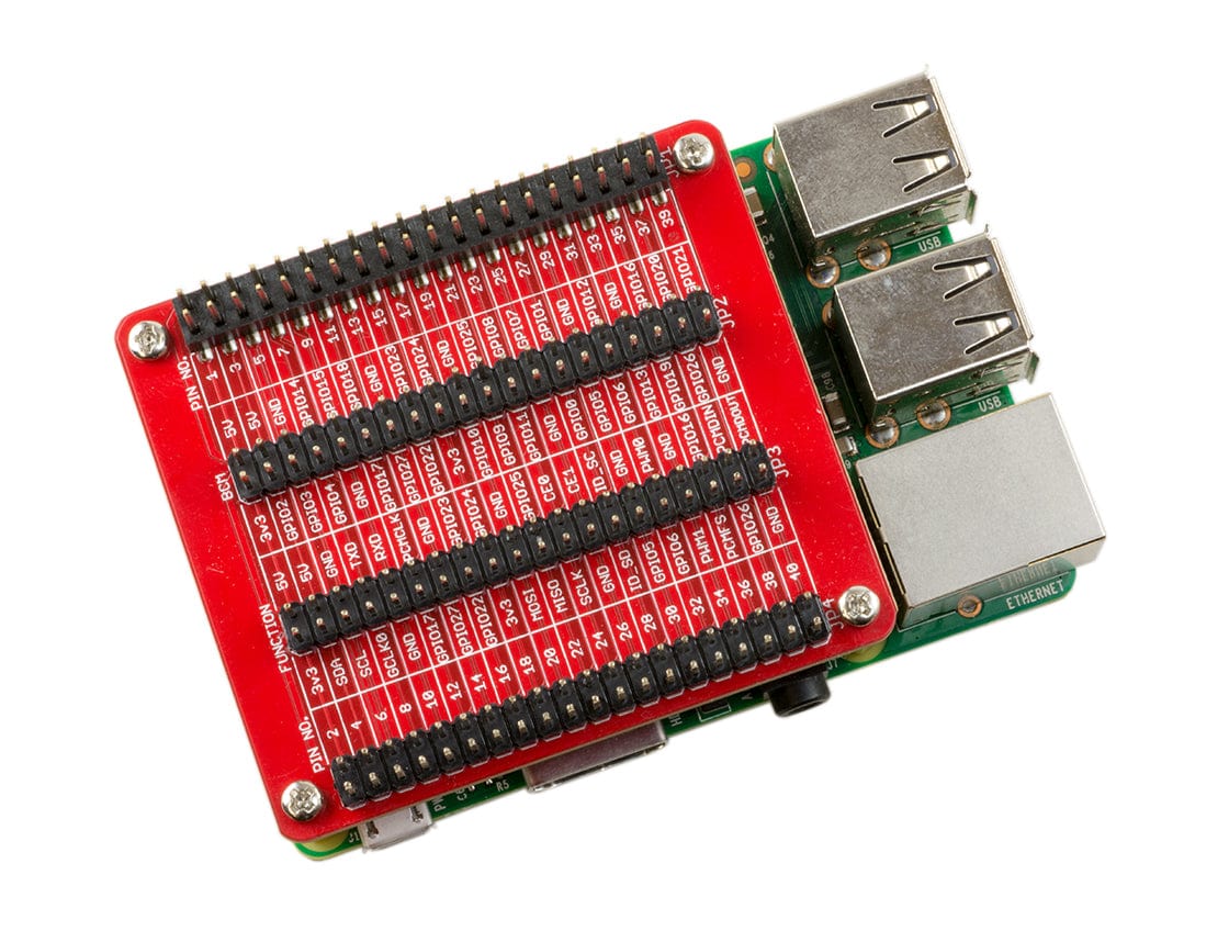 ModMyPi Triple GPIO Expansion Board - The Pi Hut