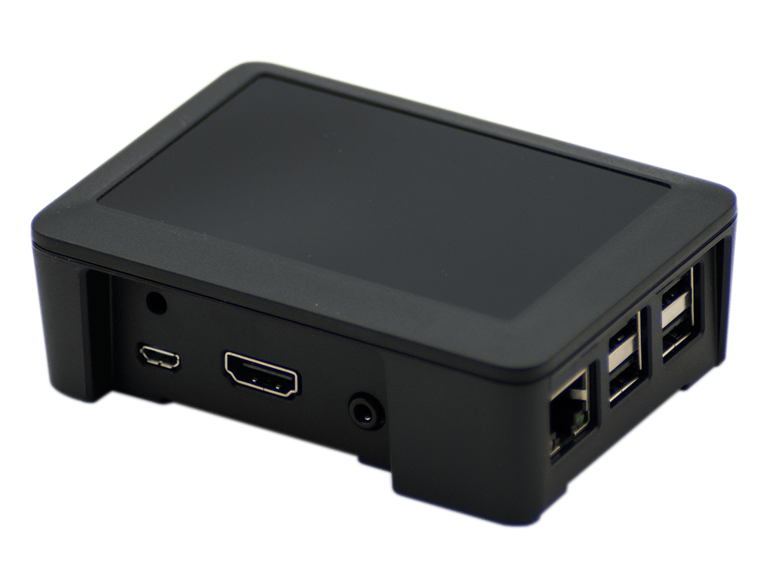 Modular Raspberry Pi 3 Case - Black - The Pi Hut