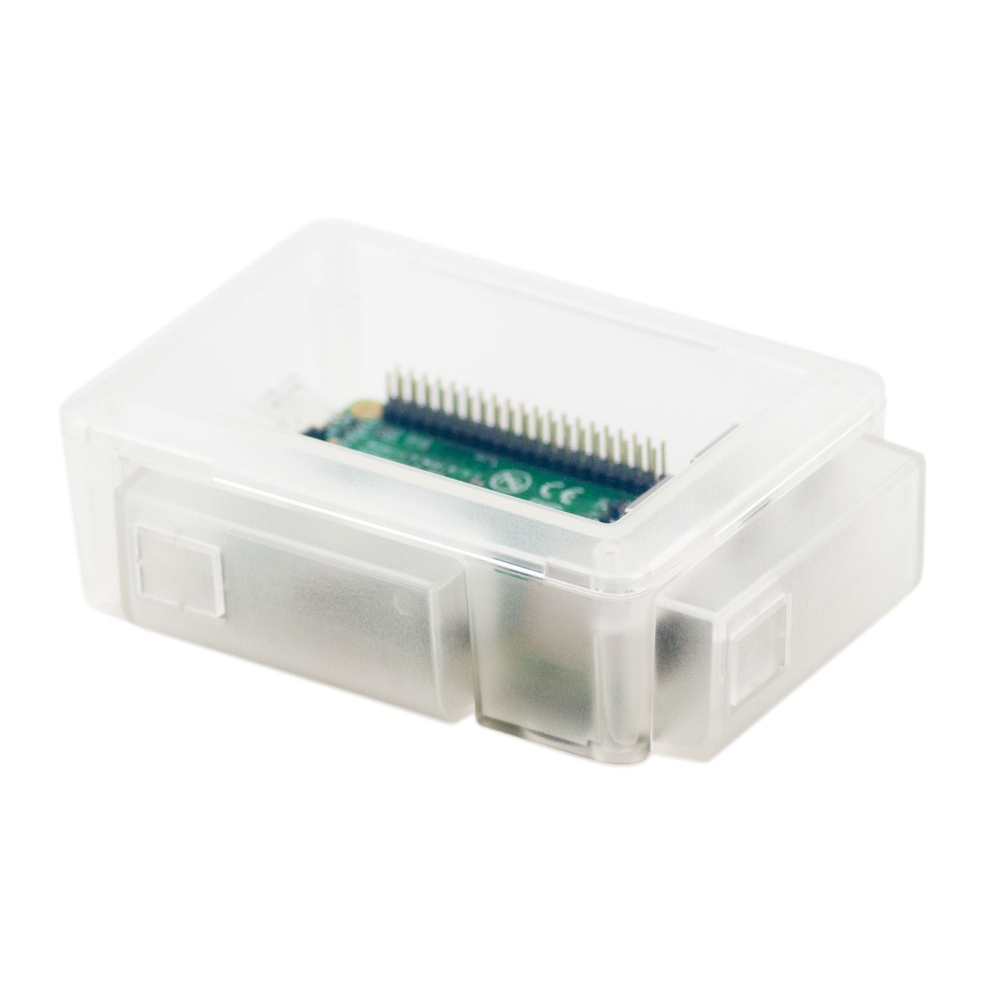 Modular Raspberry Pi 3 Case - Clear - The Pi Hut