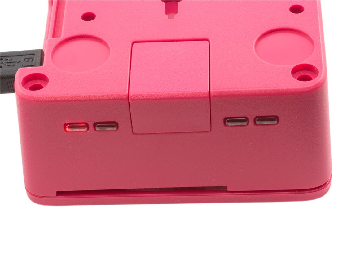 Modular Raspberry Pi 3 Case - Pink - The Pi Hut