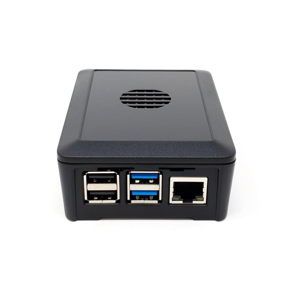 Modular Raspberry Pi 4 Case - Black - The Pi Hut