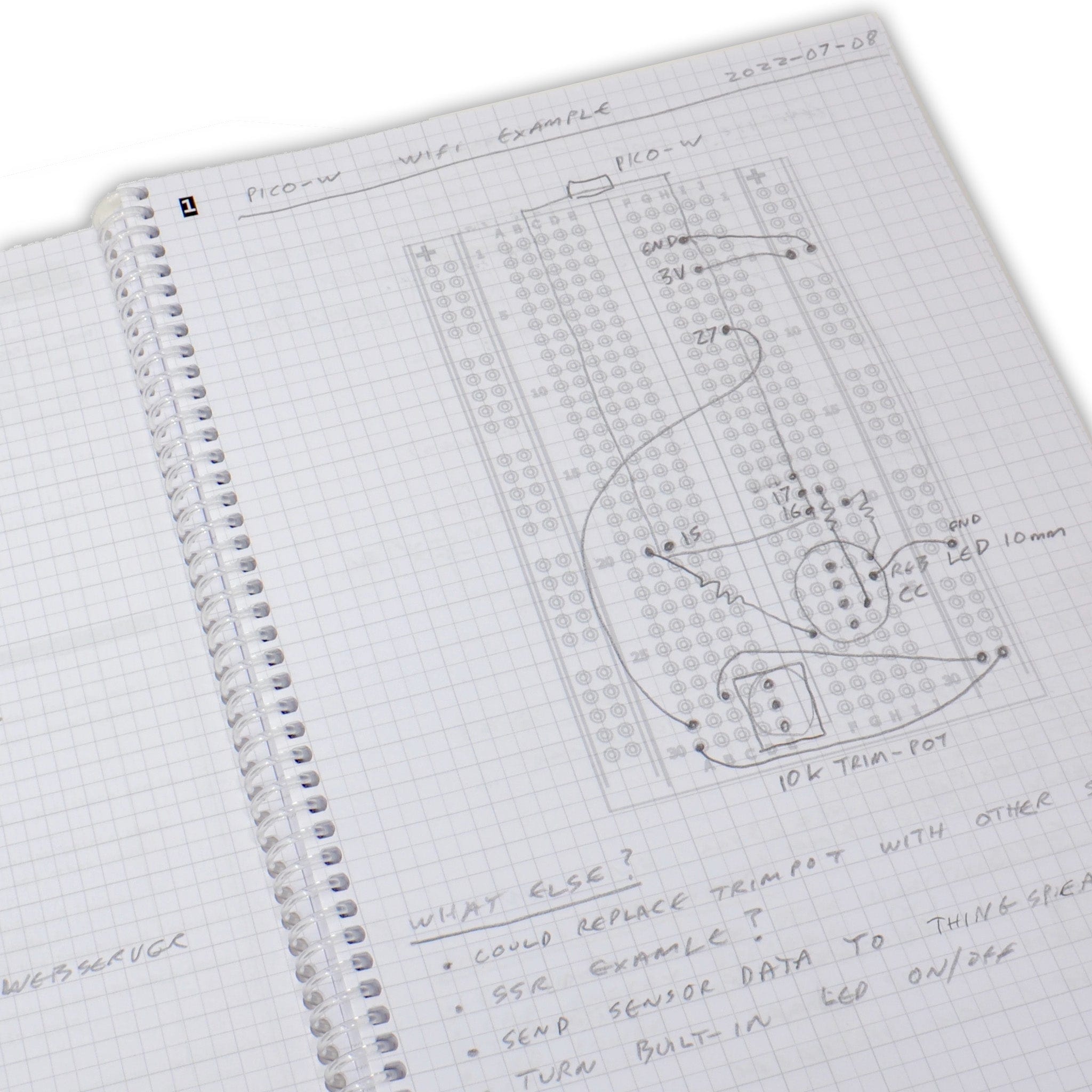 Monk Makes Electronics Notebook - The Pi Hut