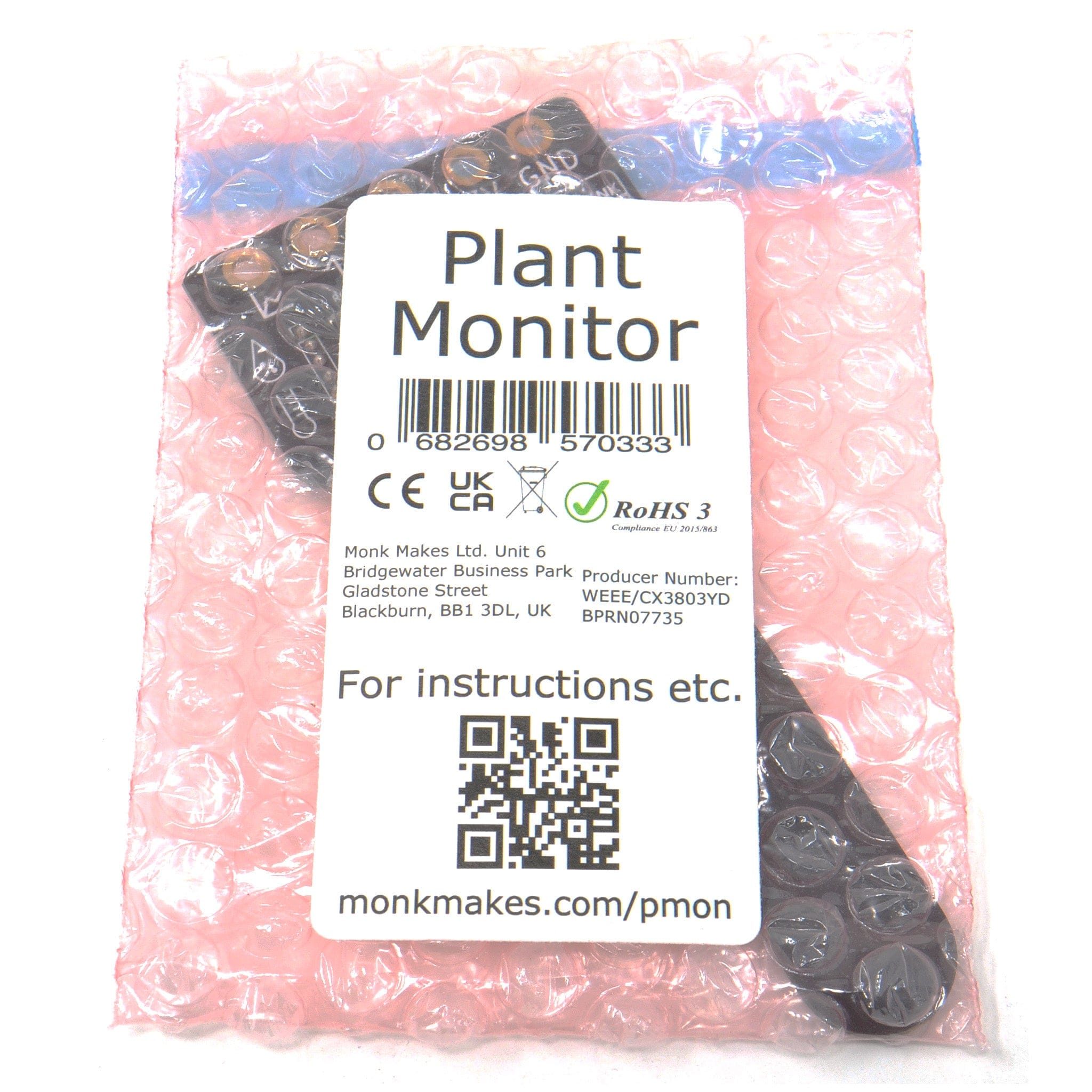 Monk Makes Plant Monitor - The Pi Hut