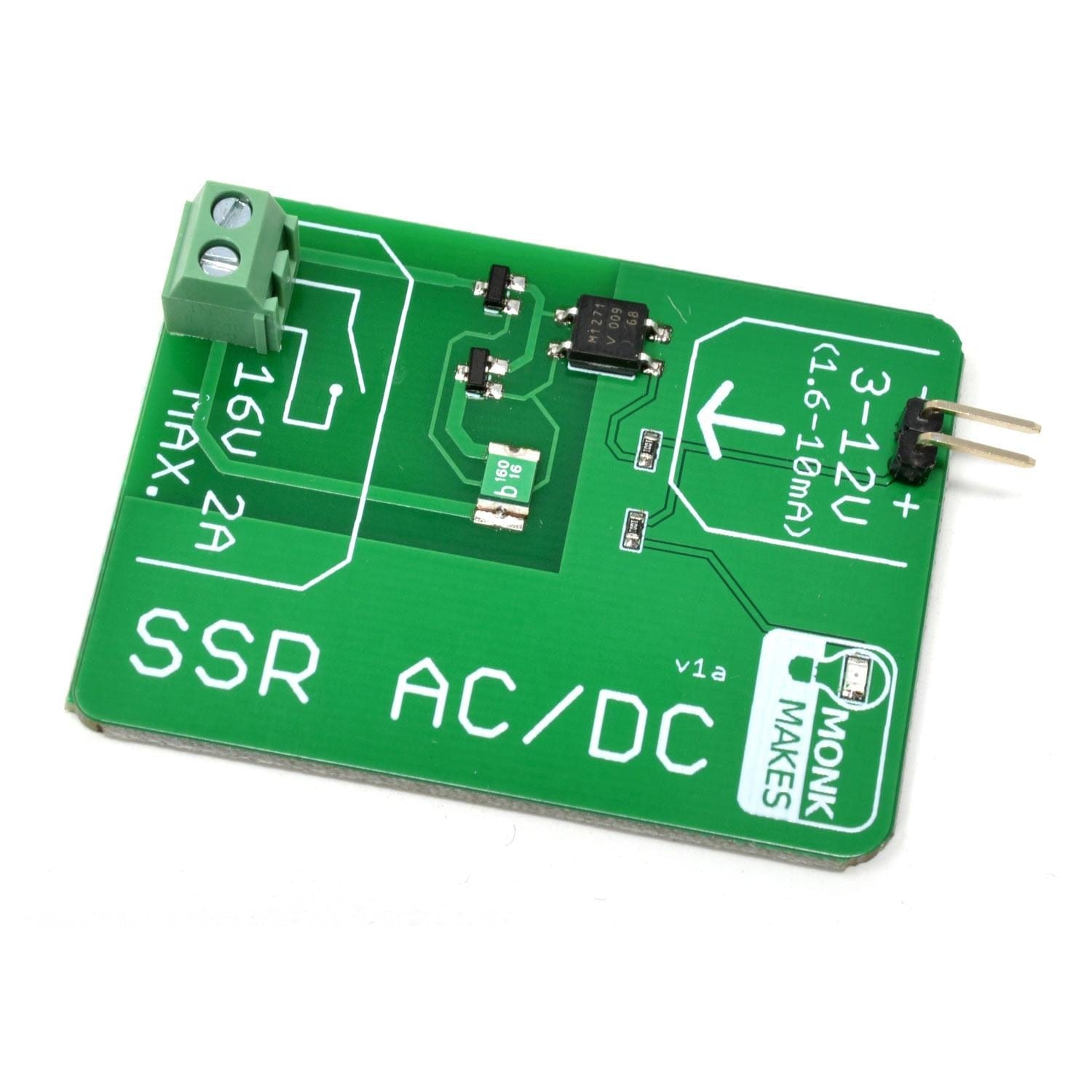 MonkMakes Solid State Relay Board - The Pi Hut