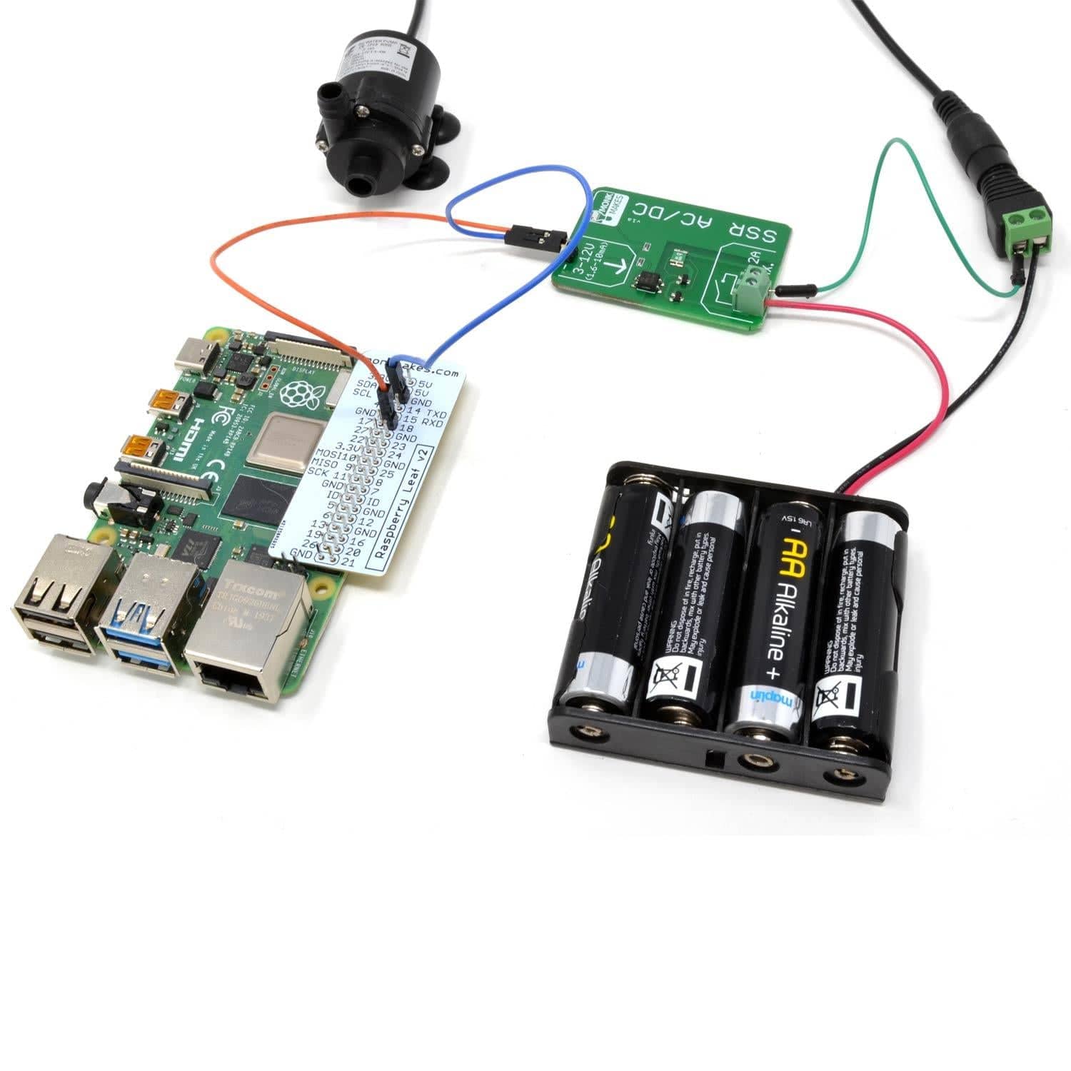 MonkMakes Solid State Relay Board - The Pi Hut