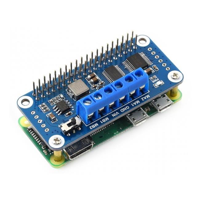 Motor Driver pHAT for Raspberry Pi (I2C) - The Pi Hut