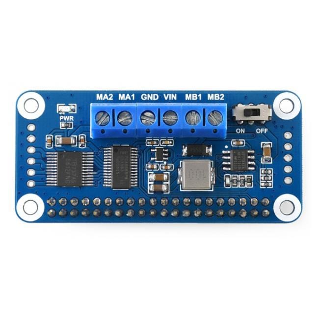 Motor Driver pHAT for Raspberry Pi (I2C) - The Pi Hut