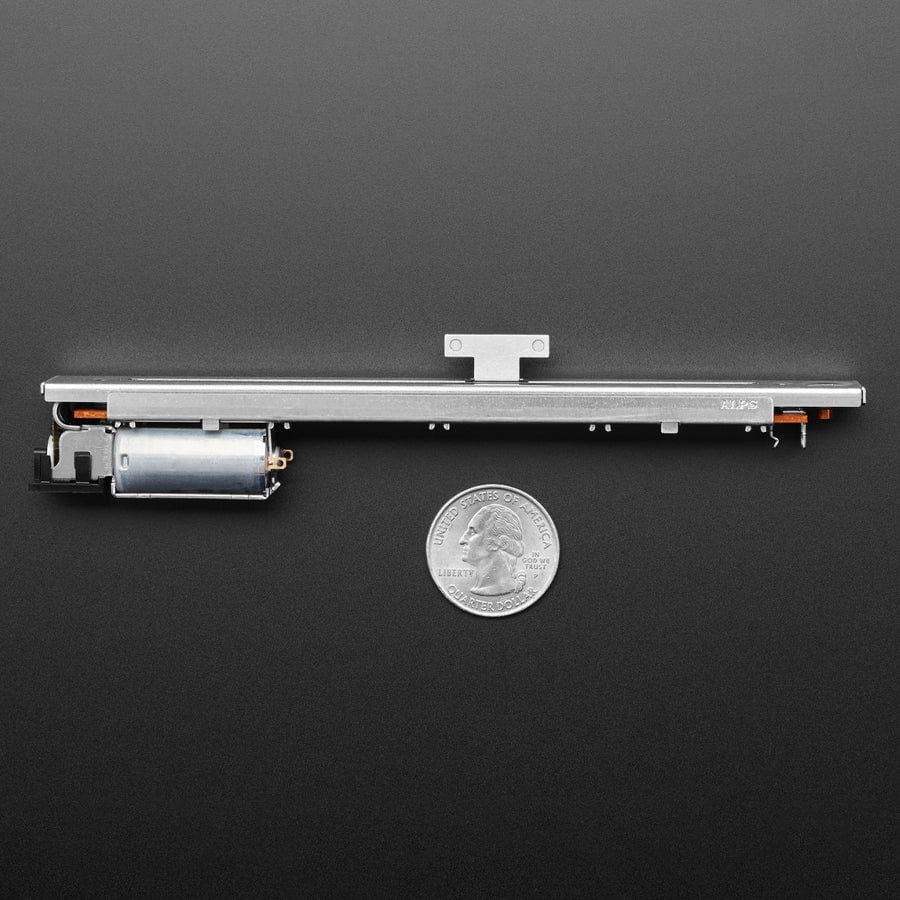 Motorised Slide Potentiometer - 10KΩ Linear with 5V DC Motor - The Pi Hut