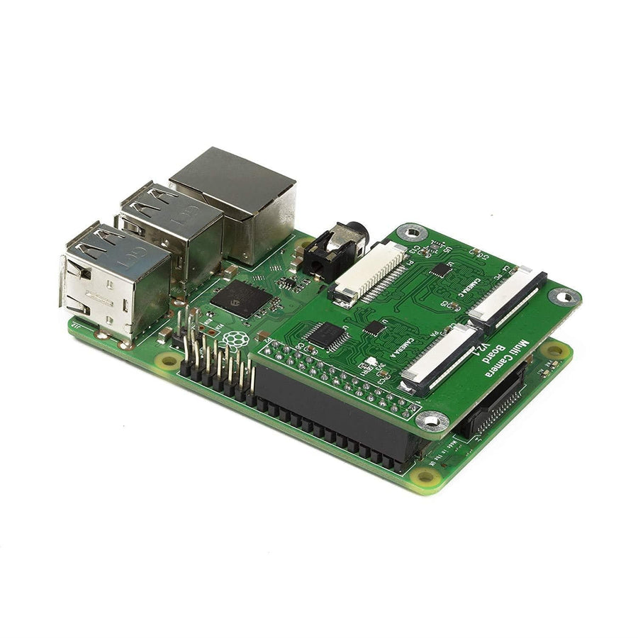 Multi Camera Raspberry Pi 5 Multi Camera Adapter Module V2.2 for Raspberry Pi - The Pi Hut