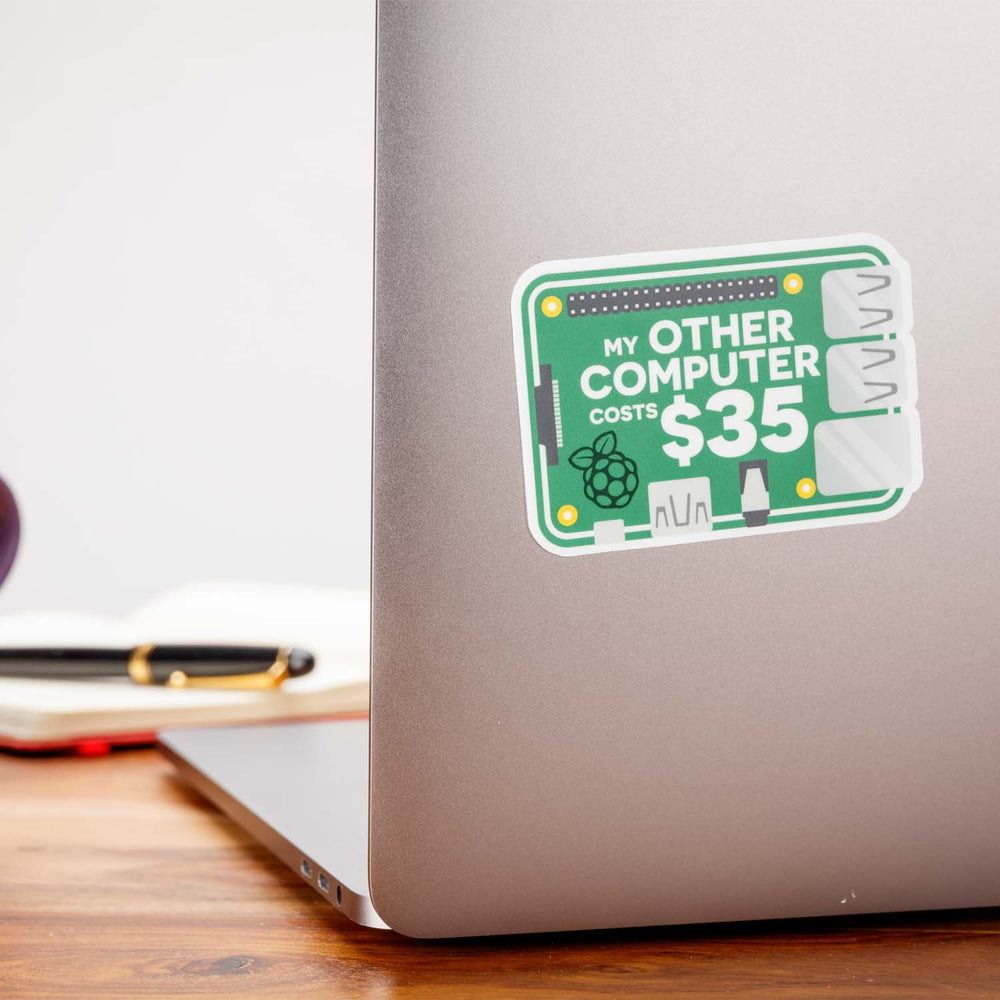 "My other computer..." Sticker - The Pi Hut