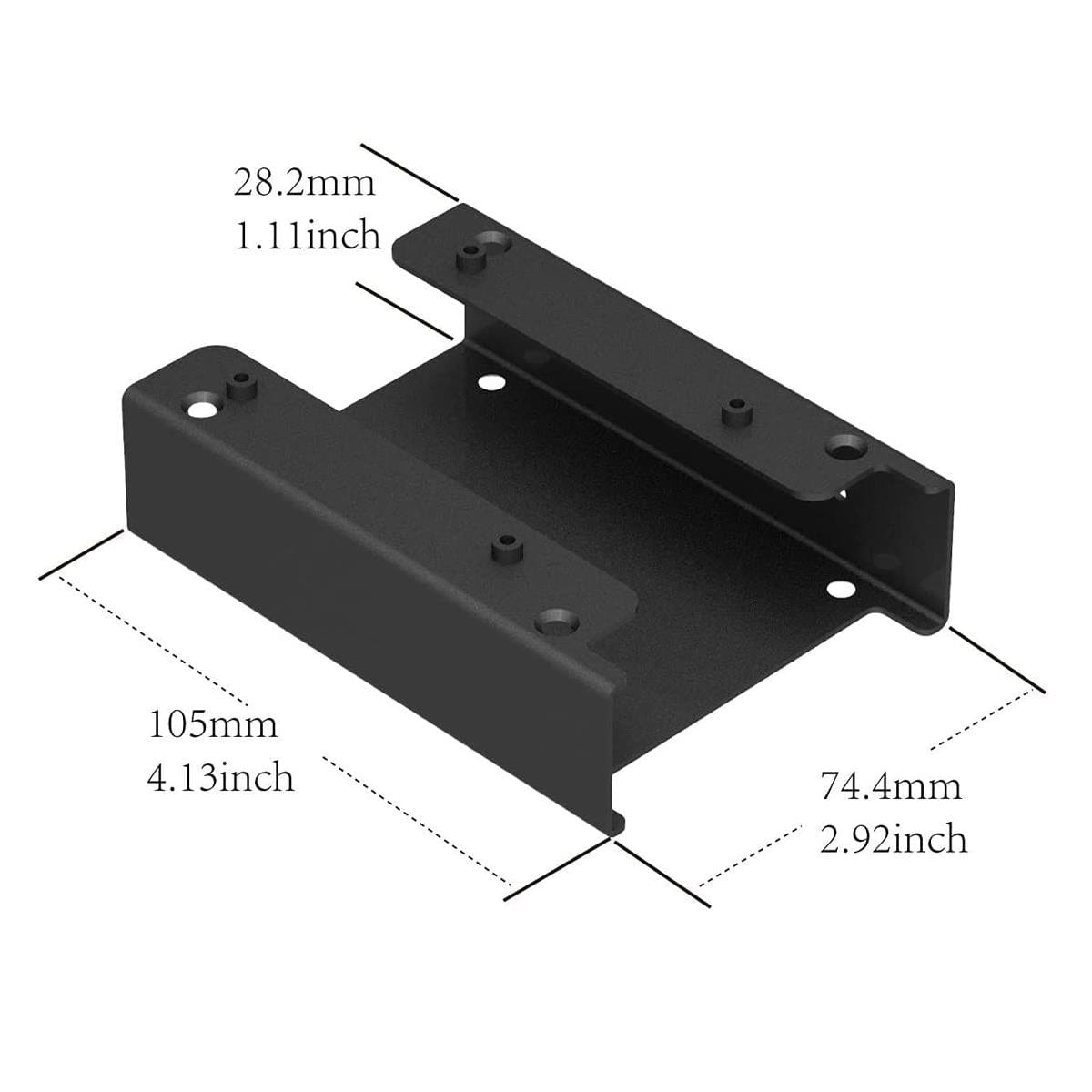 NAS Bracket for Raspberry Pi and 2.5" SSDs - The Pi Hut