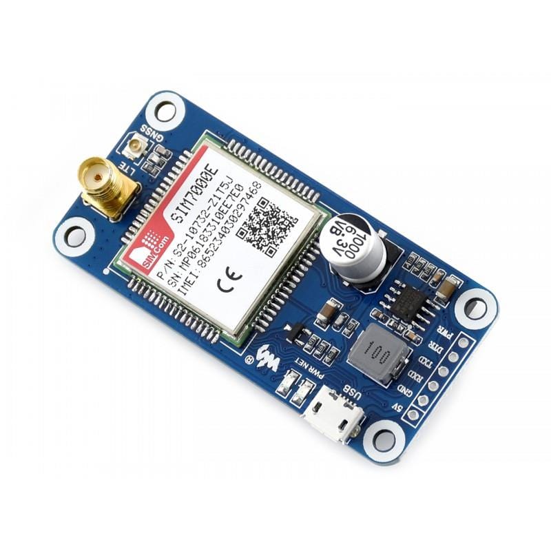 NB-IoT / eMTC / EDGE / GPRS / GNSS HAT for Raspberry Pi - The Pi Hut