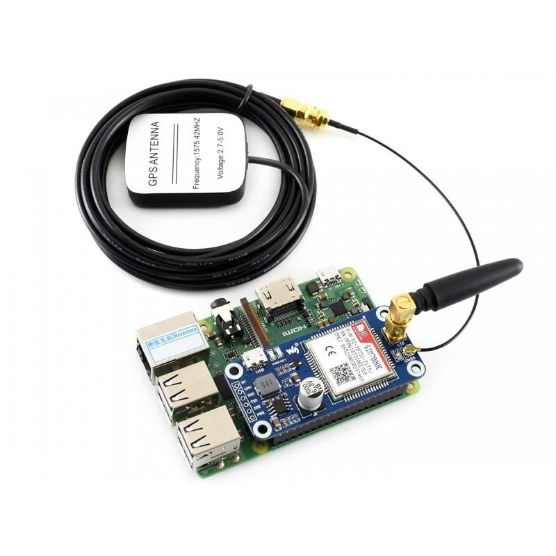 NB-IoT / eMTC / EDGE / GPRS / GNSS HAT for Raspberry Pi - The Pi Hut