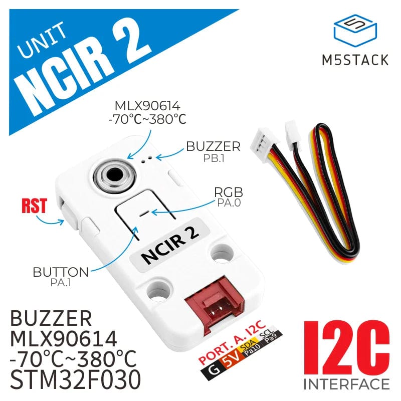 NCIR 2 Thermometer Unit (MLX90614) - The Pi Hut