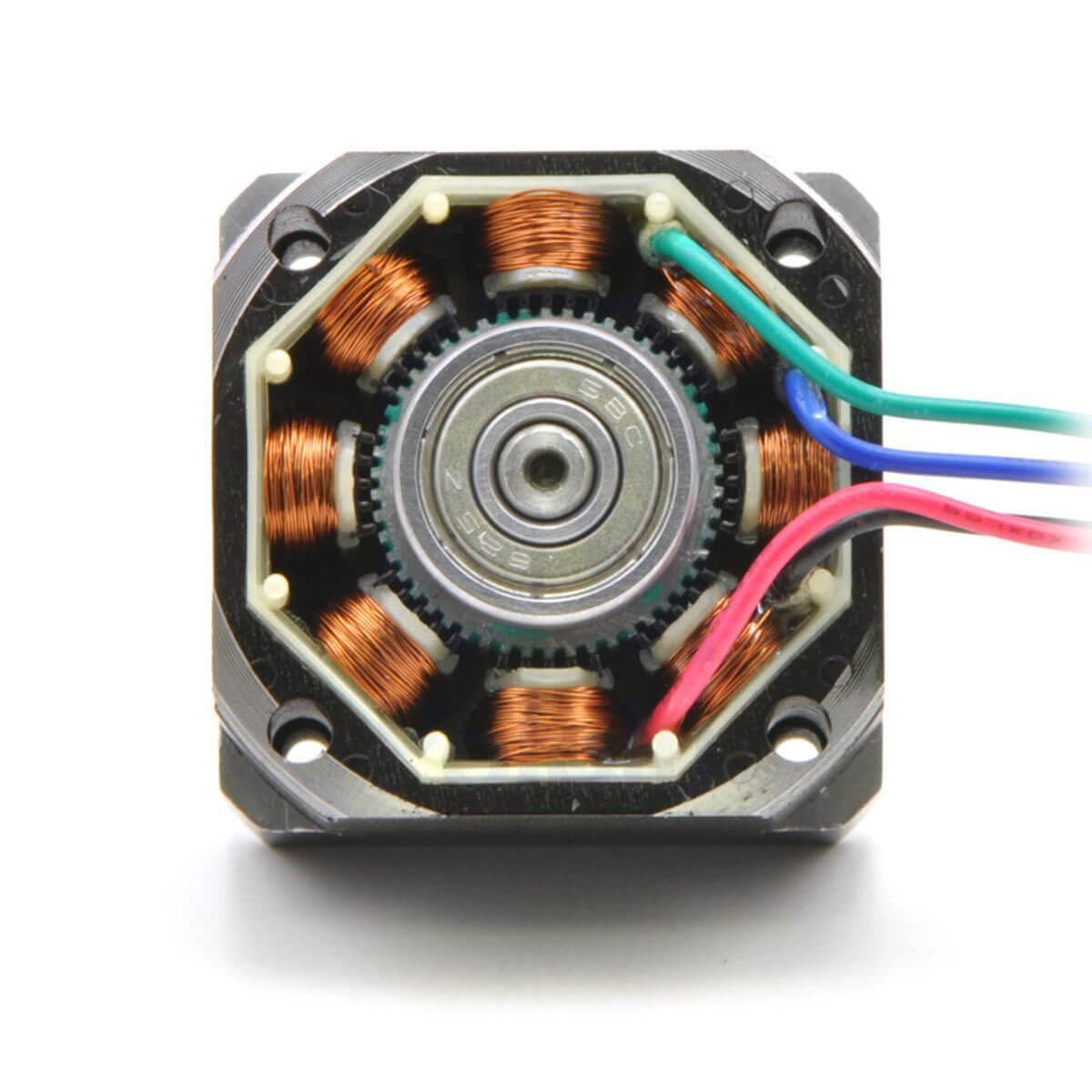 NEMA 11 Bipolar Stepper Motor: 200 Steps/Rev, 3.8V, 0.67 A/Phase - The Pi Hut