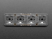 NeoKey 1x4 QT I2C - Four Mechanical Key Switches with NeoPixels - The Pi Hut