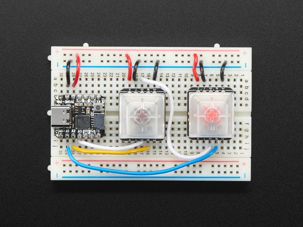 NeoKey Socket Breakout for Mechanical Key Switches with NeoPixel (For MX Compatible Switches) - The Pi Hut