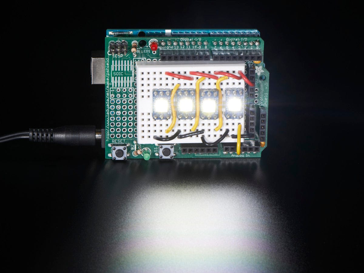 NeoPixel Cool White LED w/ Integrated Driver Chip - 10 Pack - The Pi Hut