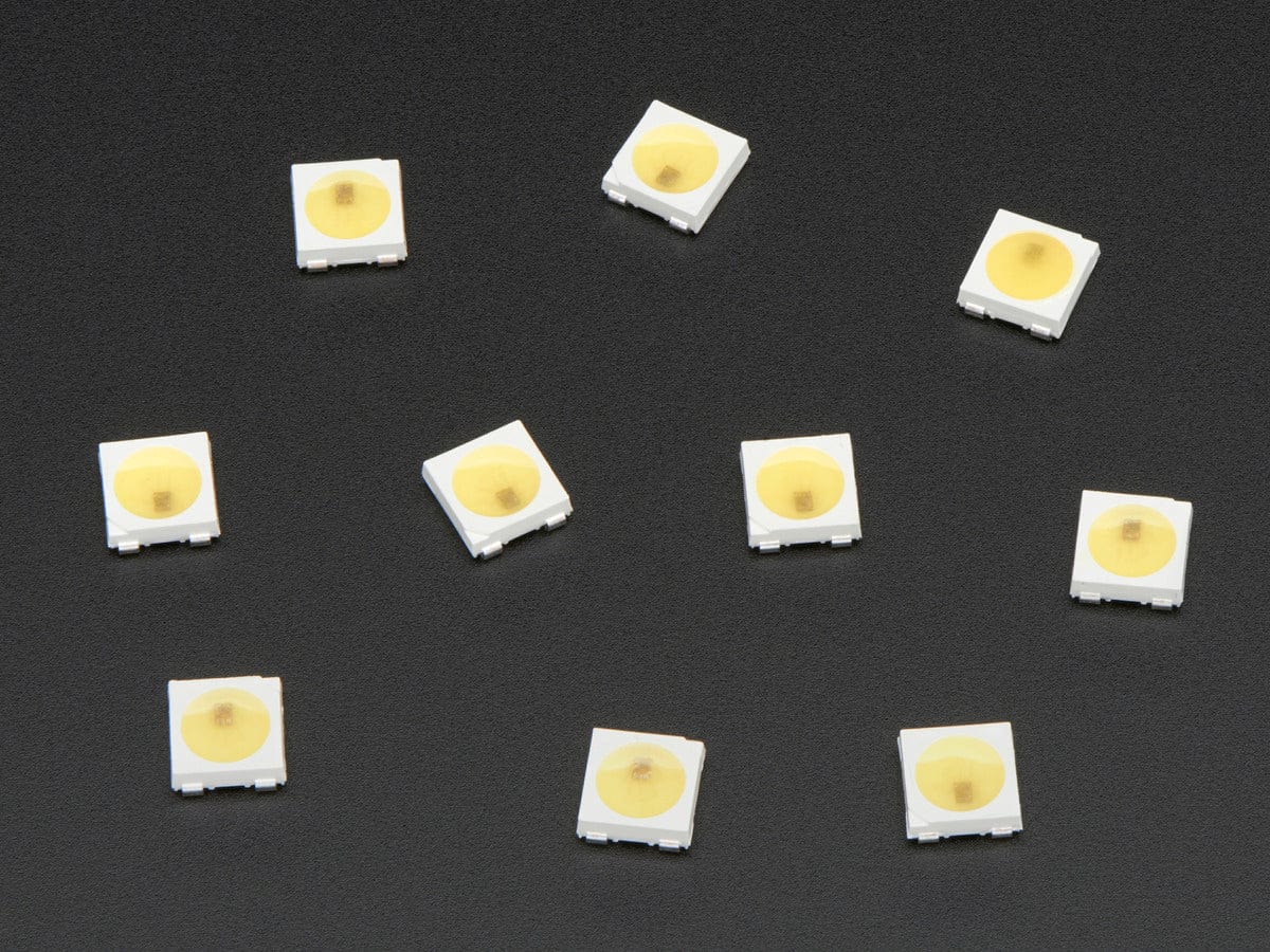 NeoPixel Cool White LED w/ Integrated Driver Chip - 10 Pack - The Pi Hut