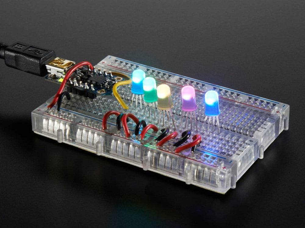 NeoPixel Diffused 5mm Through-Hole LED - 5 Pack - The Pi Hut