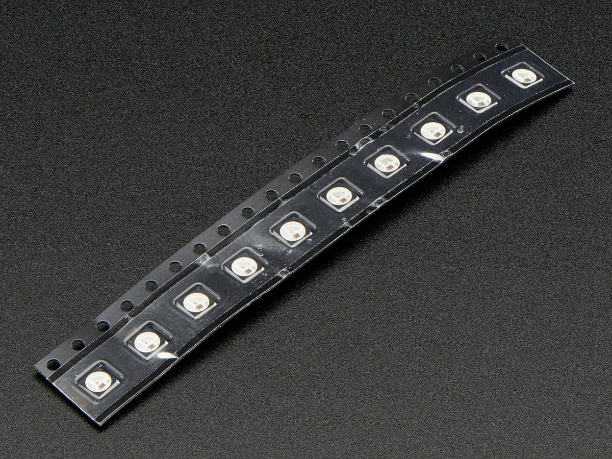 NeoPixel Mini 3535 RGB LEDs w/ Integrated Driver Chip - Black - The Pi Hut