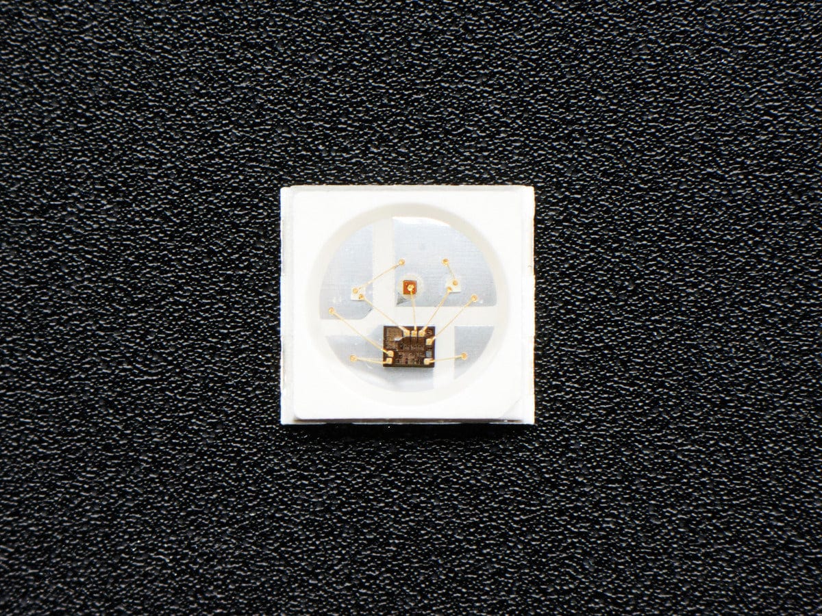 NeoPixel Mini 3535 RGB LEDs w/ Integrated Driver Chip - White - The Pi Hut