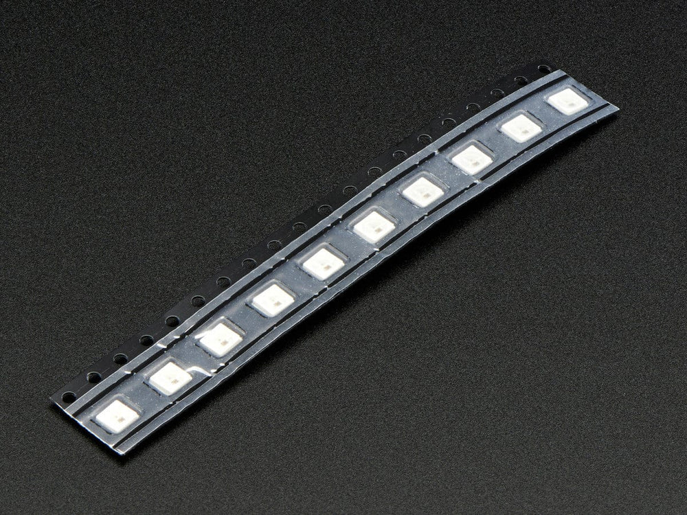 NeoPixel Mini 3535 RGB LEDs w/ Integrated Driver Chip - White - The Pi Hut