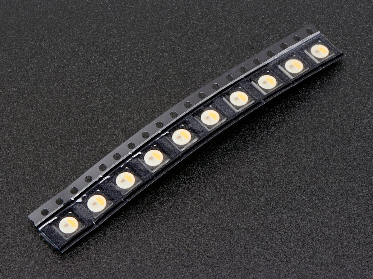 NeoPixel RGBW LEDs w/ Integrated Driver Chip - Warm White - The Pi Hut