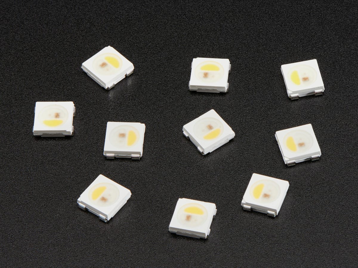 NeoPixel RGBW LEDs w/ Integrated Driver Chip - Warm White - The Pi Hut