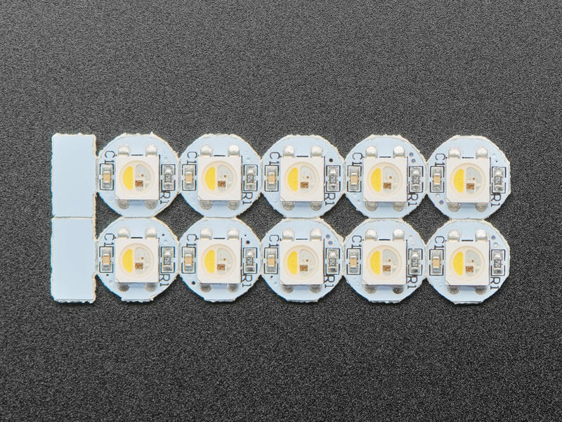 NeoPixel RGBW Mini Button PCB - Pack of 10 - The Pi Hut