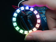 NeoPixel Ring - 16 x 5050 RGB LED with Integrated Drivers - The Pi Hut