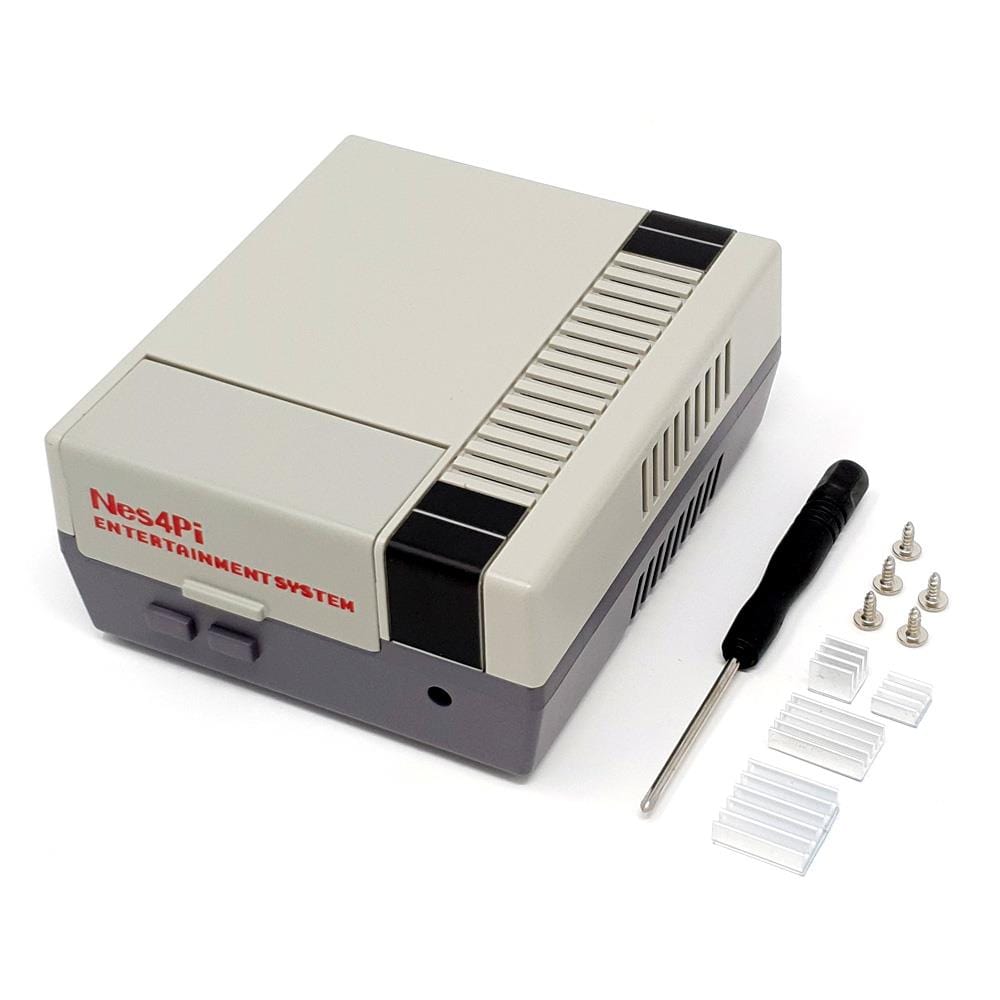 Nes4Pi Raspberry Pi 4 Retro Gaming Case - The Pi Hut