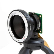 Nikon F-Mount to C-Mount Lens Adapter for Raspberry Pi HQ Camera - The Pi Hut