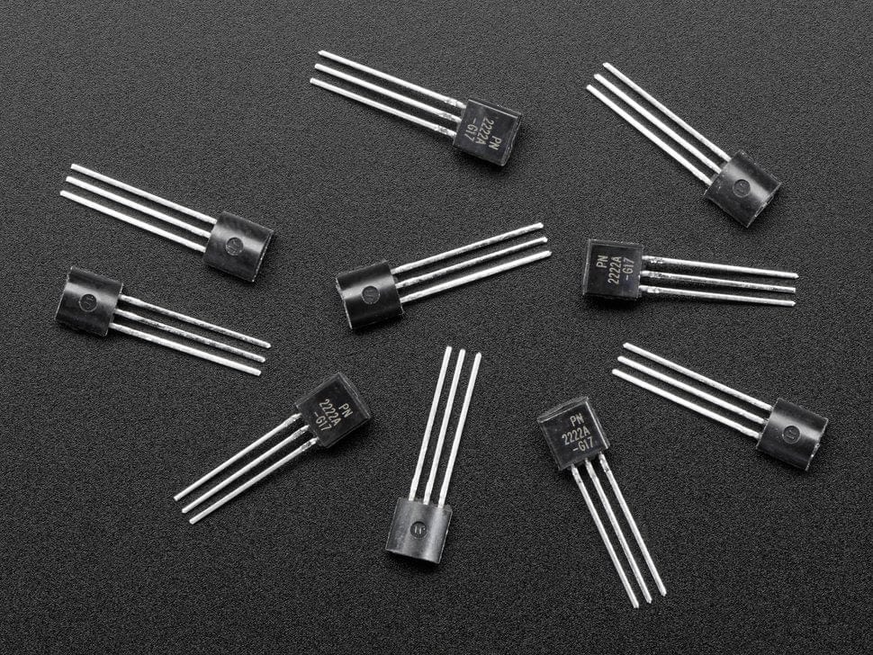 NPN Bipolar Transistors (PN2222) - 10 pack - The Pi Hut