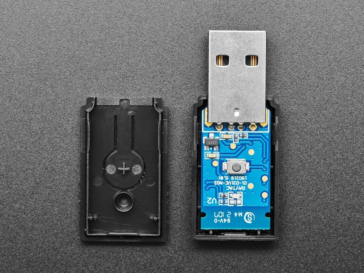 nRF52840 USB Key with TinyUF2 Bootloader - Bluetooth Low Energy (MDBT50Q-RX) - The Pi Hut