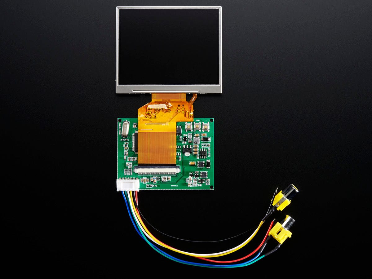 NTSC/PAL (Television) TFT Display - 3.5" Diagonal - The Pi Hut