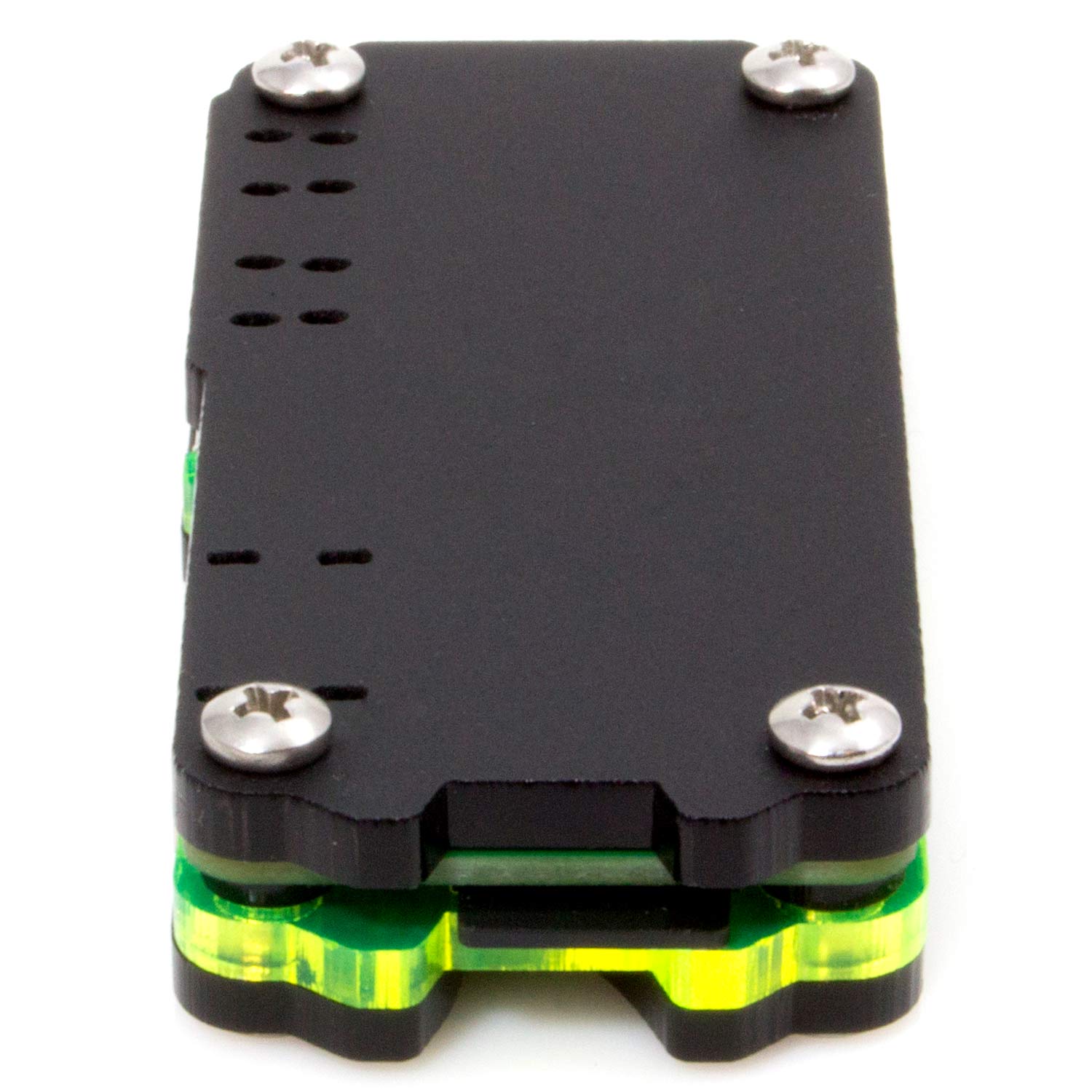 Nucleus Zero Raspberry Pi Zero Case - Black & Lazer Lime - The Pi Hut