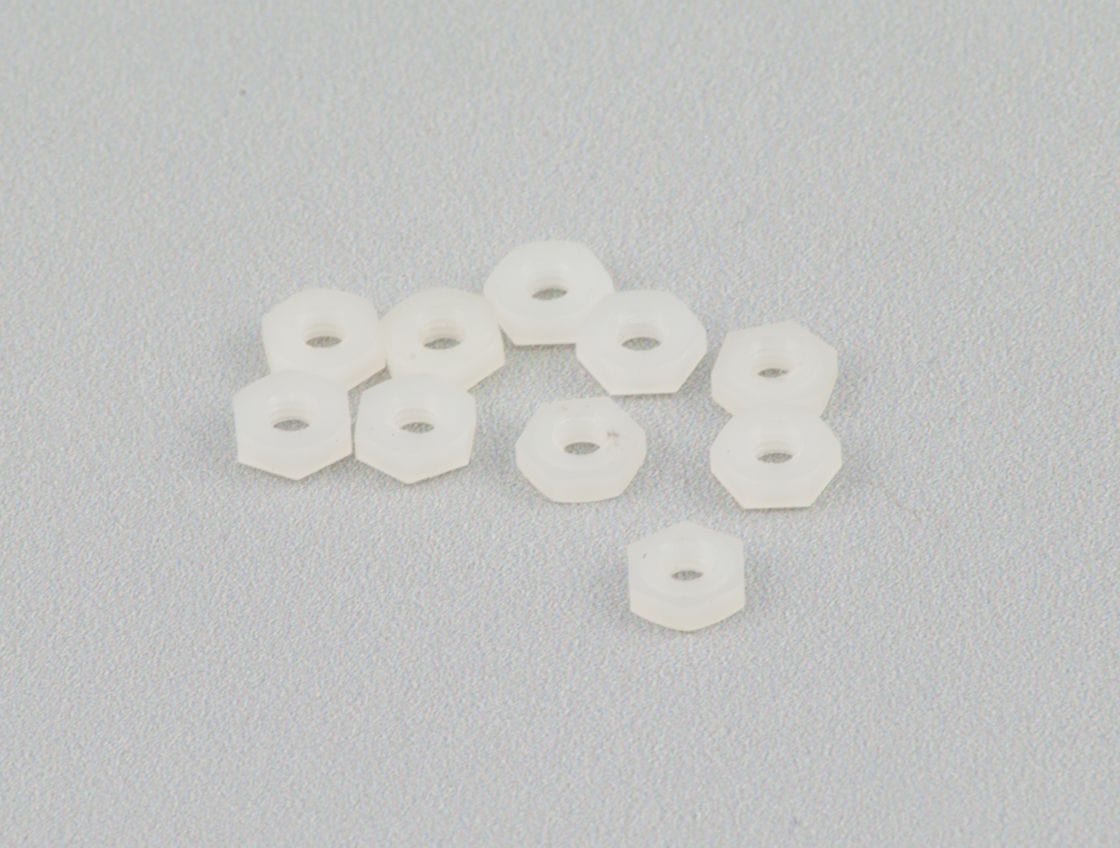 Nylon Nut - M2 (10 Pack) - The Pi Hut