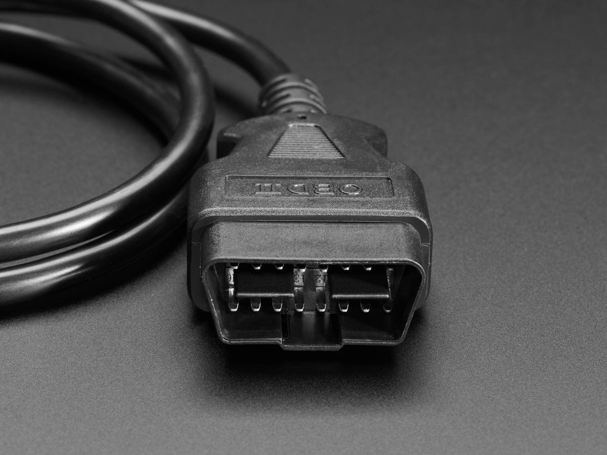 OBD Plug (16-pin) to DE-9 (DB-9) Socket Adapter Cable - The Pi Hut