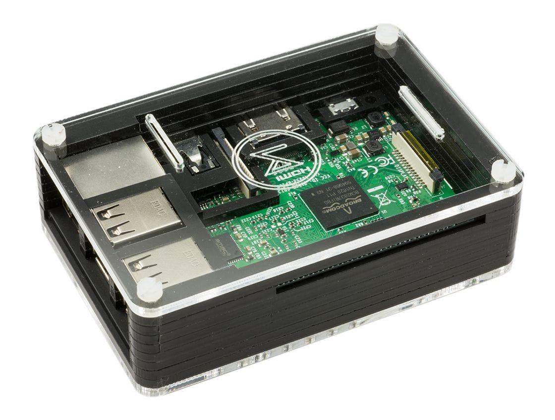 Official OSMC Raspberry Pi 3 Case - The Pi Hut