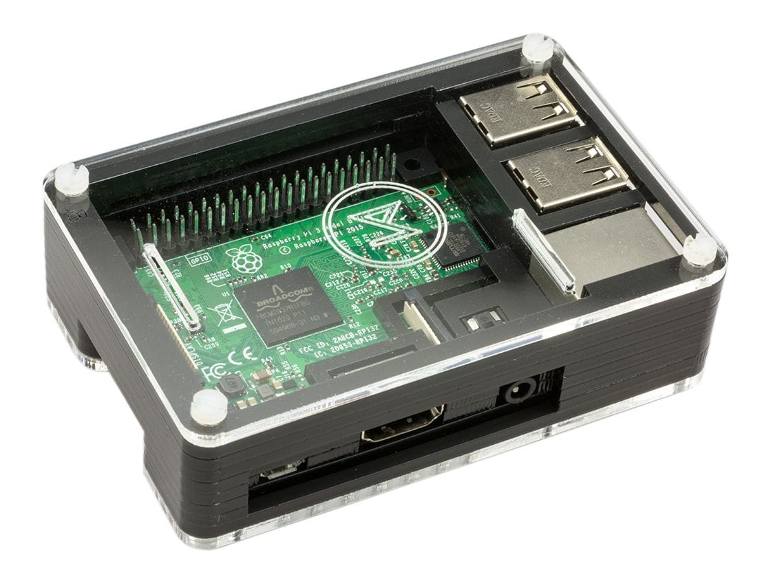 Official OSMC Raspberry Pi 3 Case - The Pi Hut