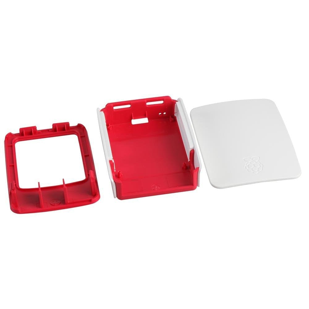 Official Raspberry Pi 3 Case - White/Red - The Pi Hut