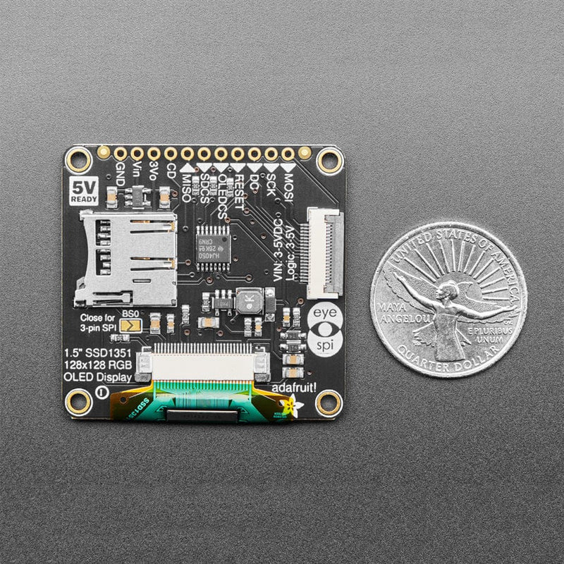OLED Breakout Board - 16-bit Color 1.5