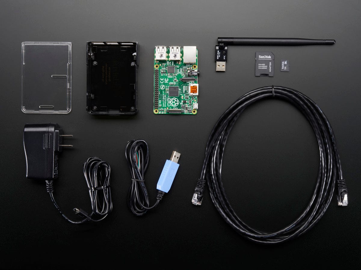 Onion Pi Pack w/Large Antenna - Make a Raspberry Pi B+ Tor Proxy - The Pi Hut