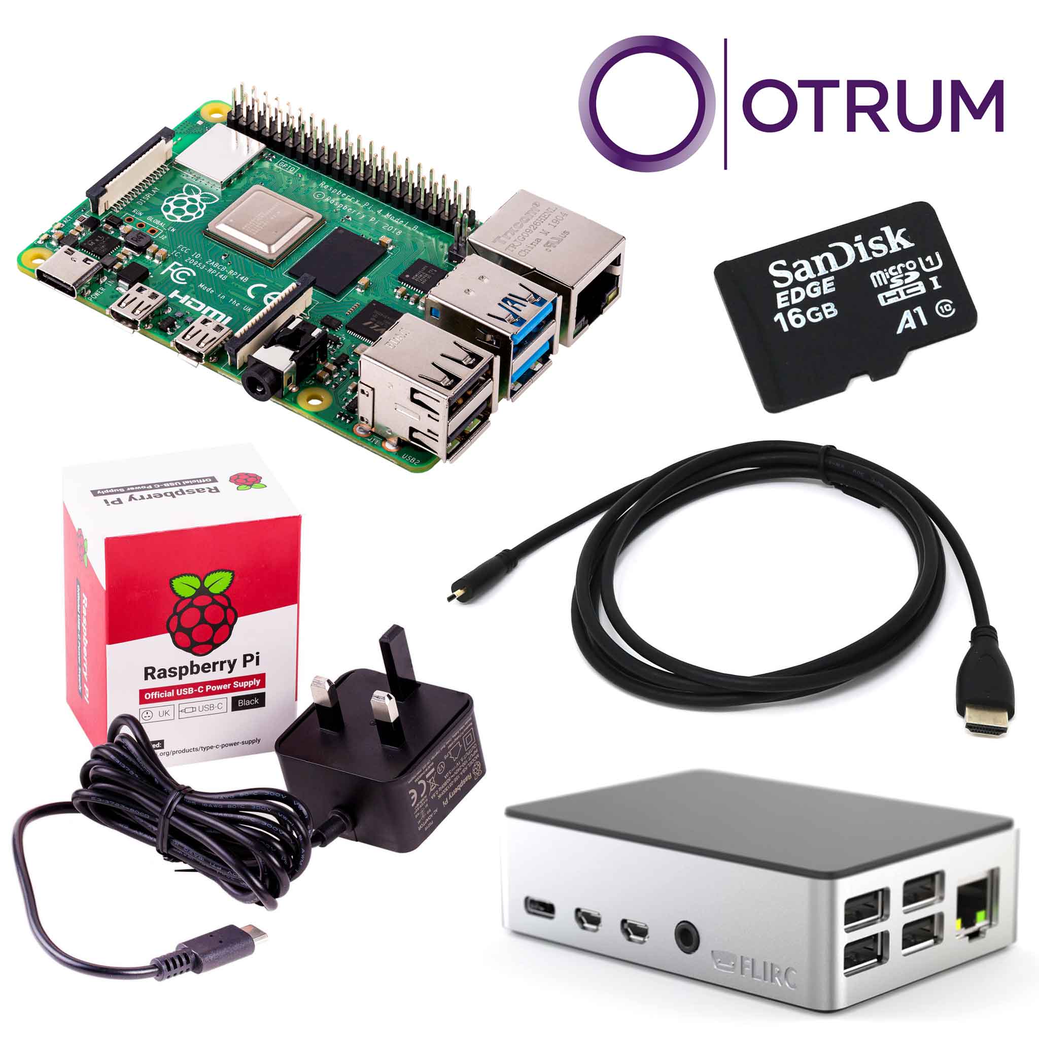 Otrum Digital Signage Player Kit - The Pi Hut