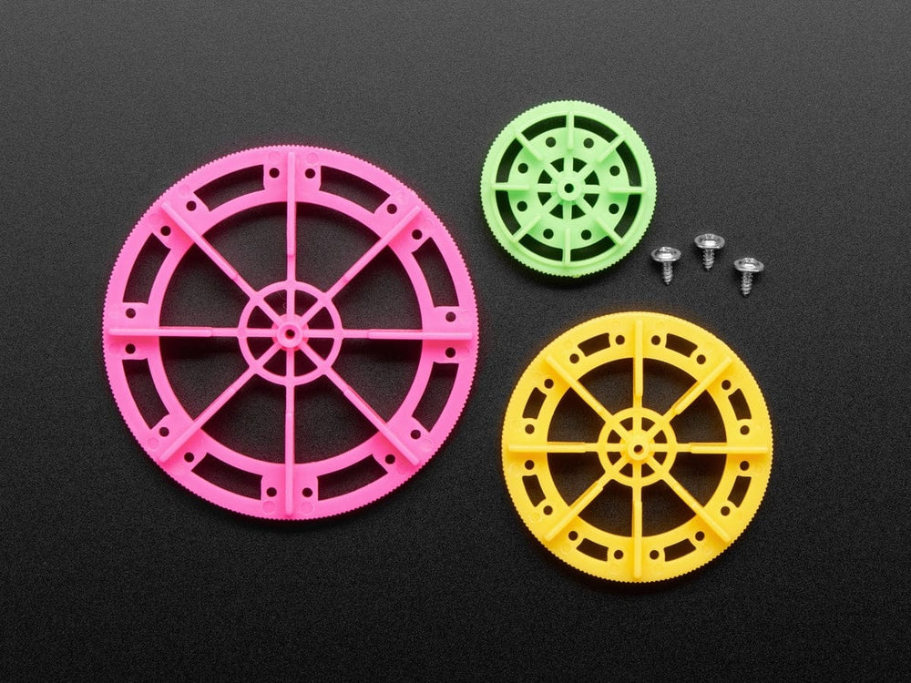 Paddle Wheel Pack for TT Gearbox Motor - The Pi Hut